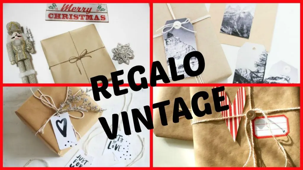 Papel De Regalo Vintage